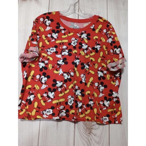 Disney Tops - Disney Junior Top 19‎ Red Mickey Mouse